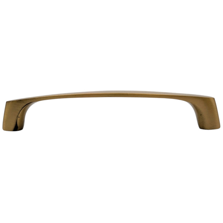##Antique Hardware## 4 Inch Overall (3 3/4 Inch c-c) Solid Brass Traditional Pull (Several Finishes Available)