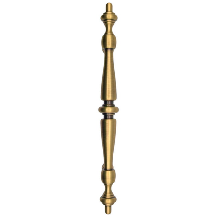 9 1/2 Inch Overall (5 3/4 Inch C-C) Solid Brass Classic Pull Victorian (Several Finishes Available)