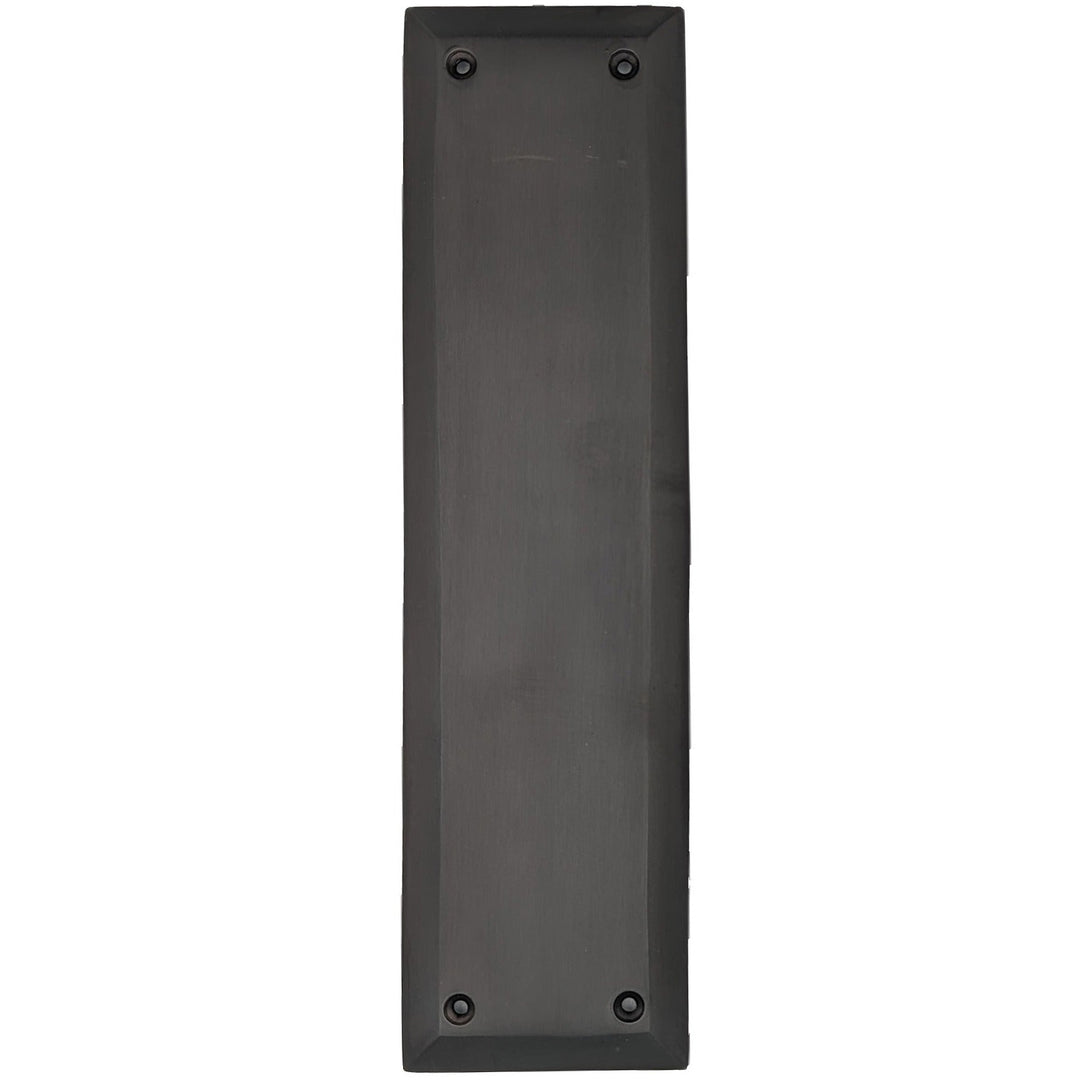 ##Antique Hardware## 10 Inch Quaker Style Push Plate (Several Finish Options)