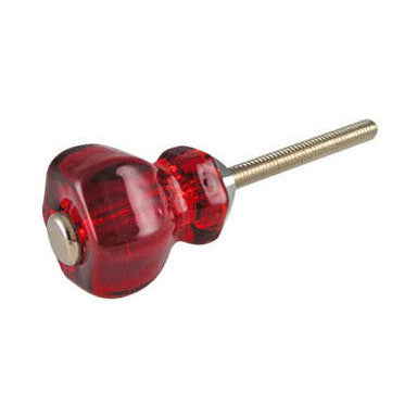 ##Antique Hardware## 1 Inch Hexagon Crystal Glass Cabinet & Furniture Knobs (Several Colors)