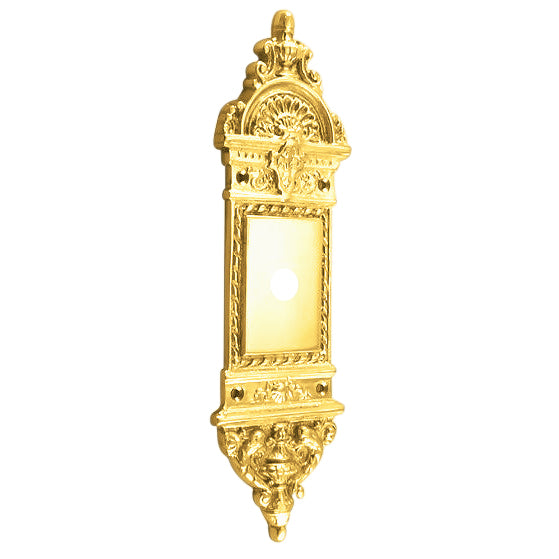 L'Enfant Solid Brass Small Backplate (Several Finishes Available)