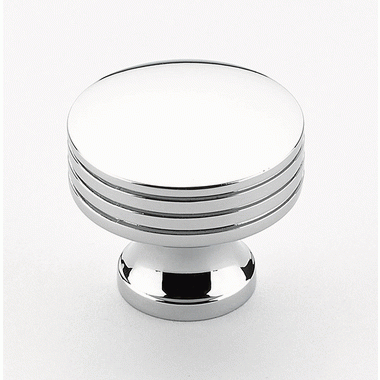 ##Antique Hardware## 1 1/4 Inch Menlo Park Modern Round Cabinet & Furniture Knob