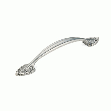 ##Antique Hardware## 8 3/4 Inch (6 Inch c-c) Corinthian Cabinet Pull