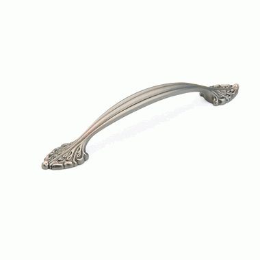 ##Antique Hardware## 8 3/4 Inch (6 Inch c-c) Corinthian Cabinet Pull