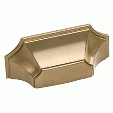 ##Antique Hardware## 4 3/8 (3 Inch c-c) Empire Cup Pull