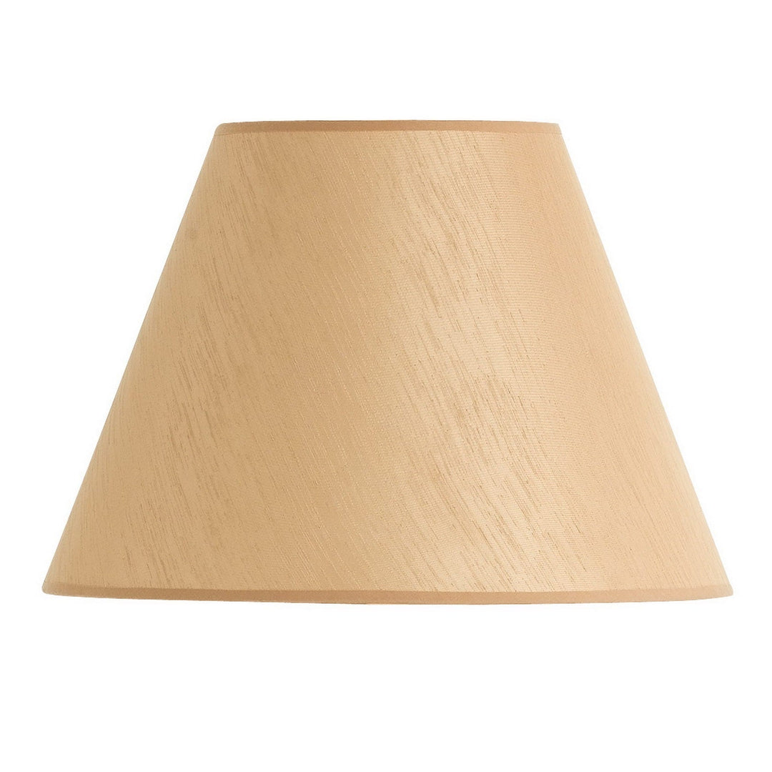 ##Antique Hardware## 12 Inch Tall Round Hardback Fabric Shade