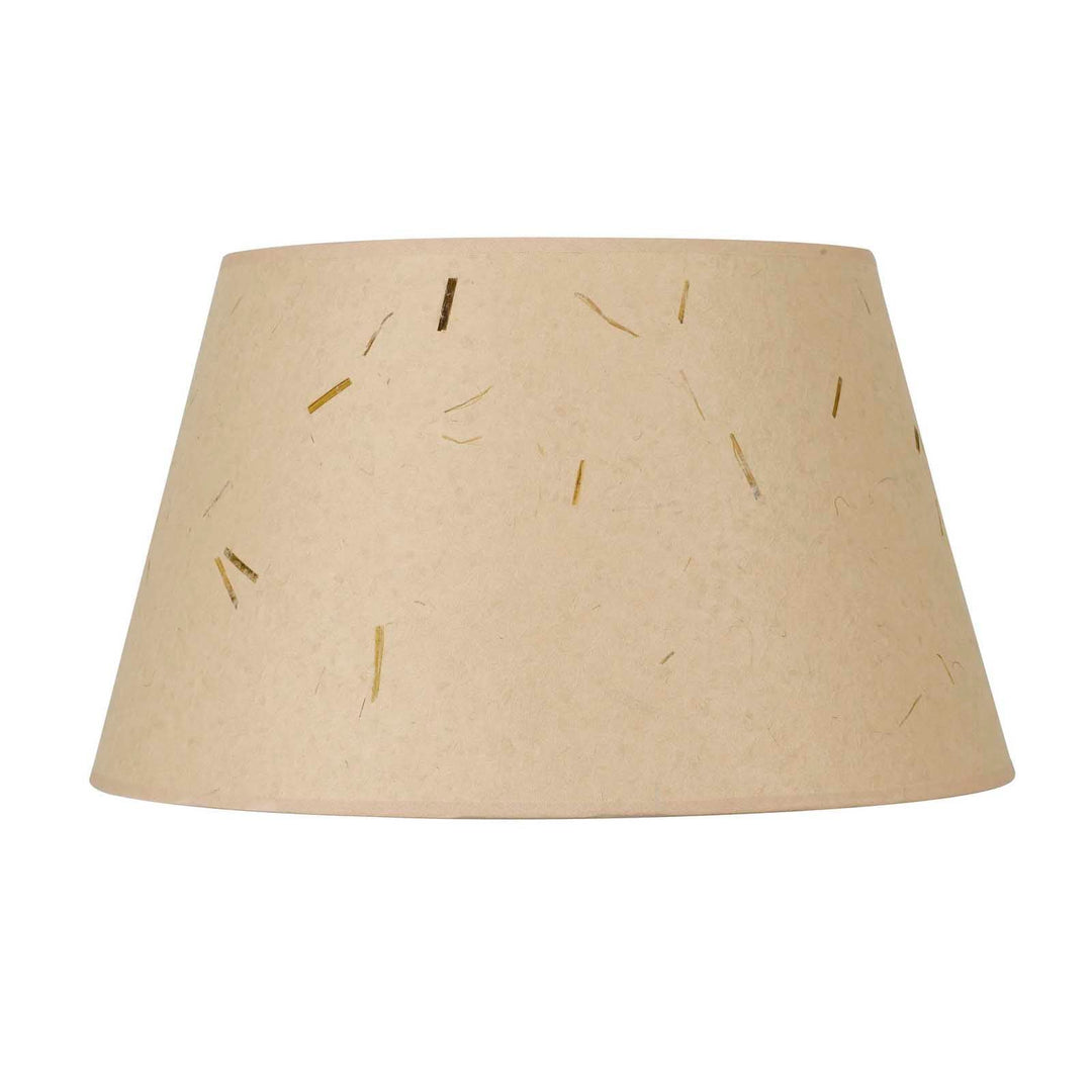 ##Antique Hardware## 11 Inch Tall Round Hardback Rice Paper Shade