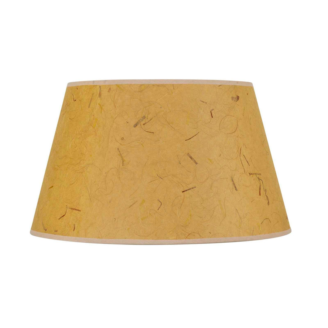 ##Antique Hardware## 11 Inch Tall Round Hardback Rice Paper Shade