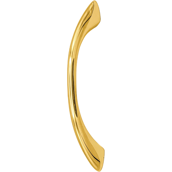 5 Inch Overall (4 Inch c-c) Traditional Solid Brass Pull (Several Finishes Available)