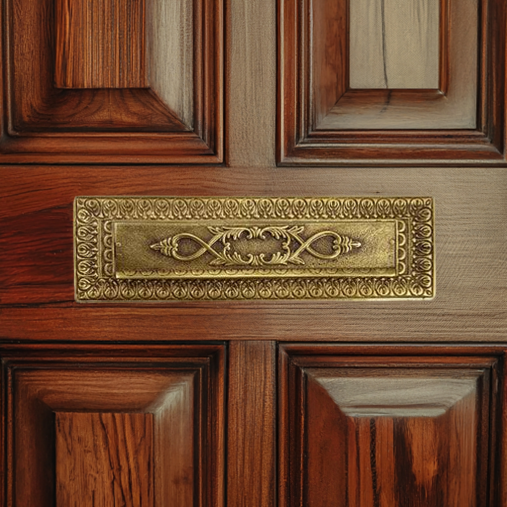 ##Antique Hardware## Open Box Sale Item Victorian Style Mail Slot