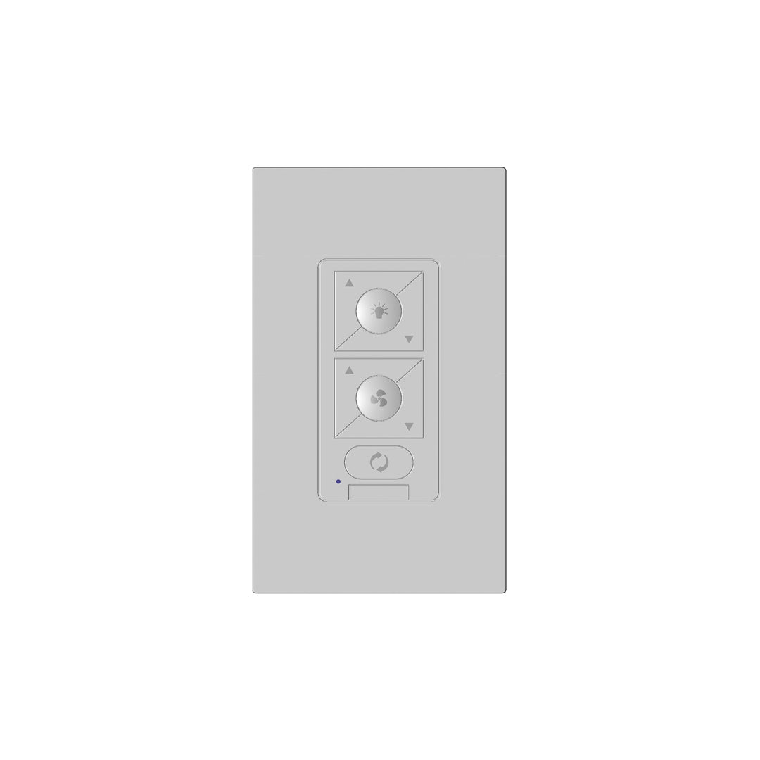 ##Antique Hardware## 6-Speed Bluetooth Ceiling Fan Wall Control with Single Pole Wallplate