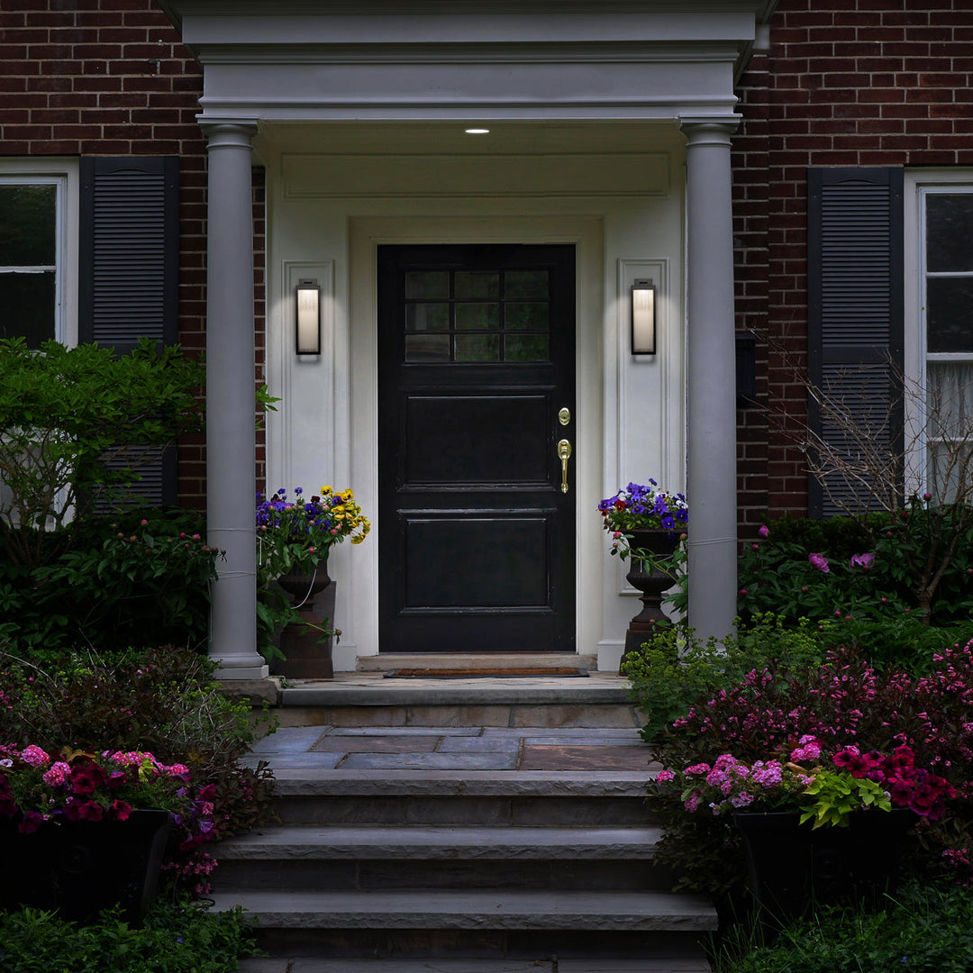 ##Antique Hardware## Amherst LED Outdoor Wall Light