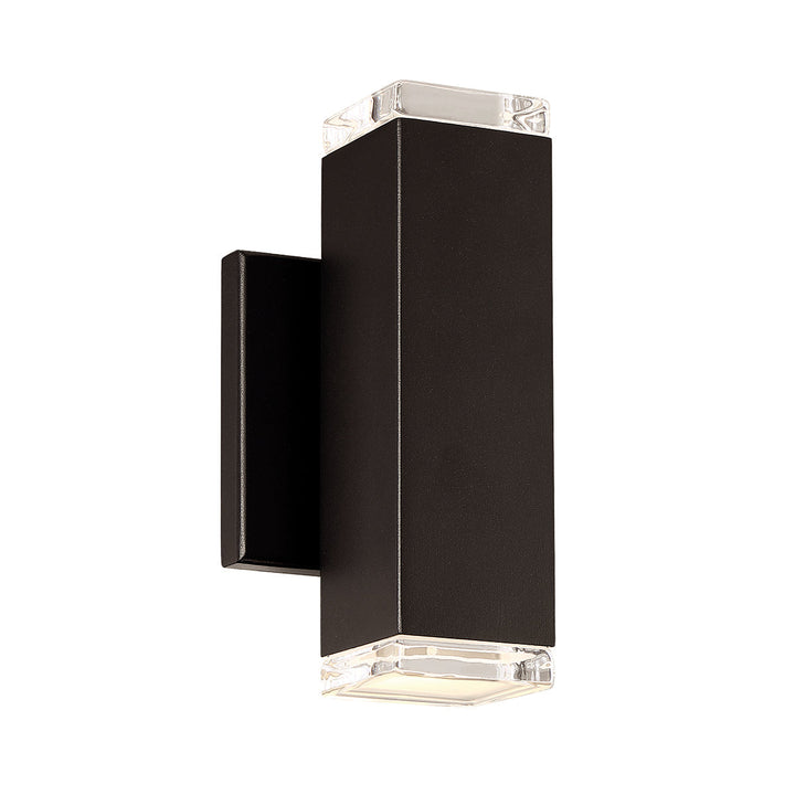 ##Antique Hardware## Block LED Indoor and Outdoor Wall Light