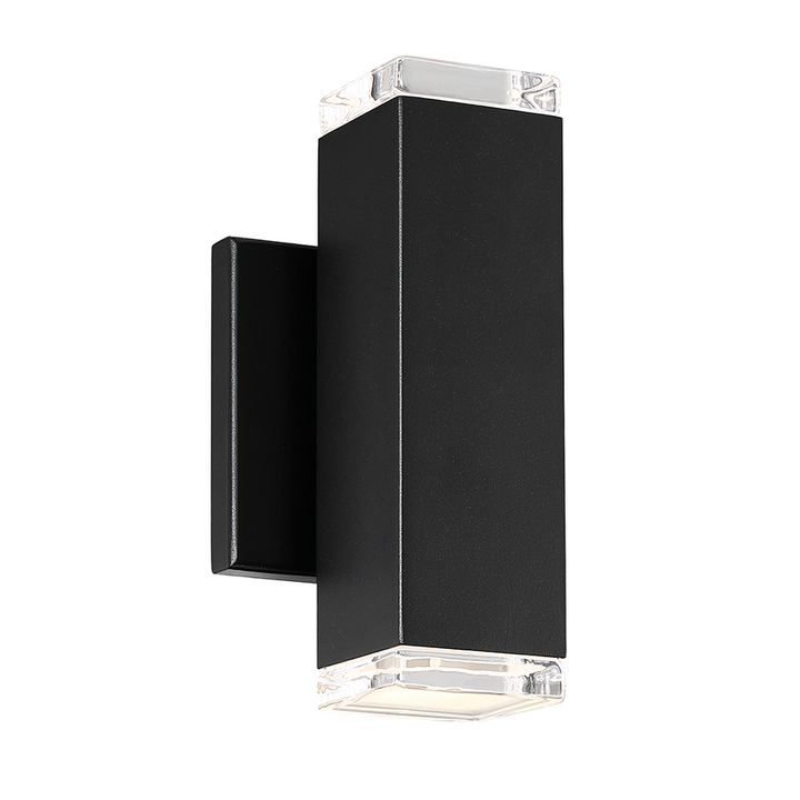 ##Antique Hardware## Block LED Indoor and Outdoor Wall Light