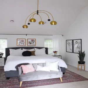 ##Antique Hardware## Willow Chandelier