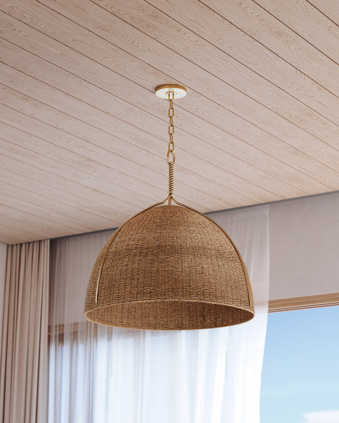 ##Antique Hardware## Woodlawn Pendant
