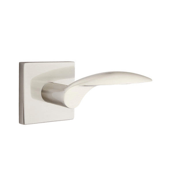 ##Antique Hardware## Emtek Solid Brass Mercury Lever With Square Rosette (Several Finish Options)