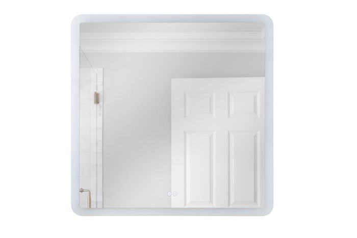 ##Antique Hardware## 36" x 36" Sqaure LED Mirror (Chassis)