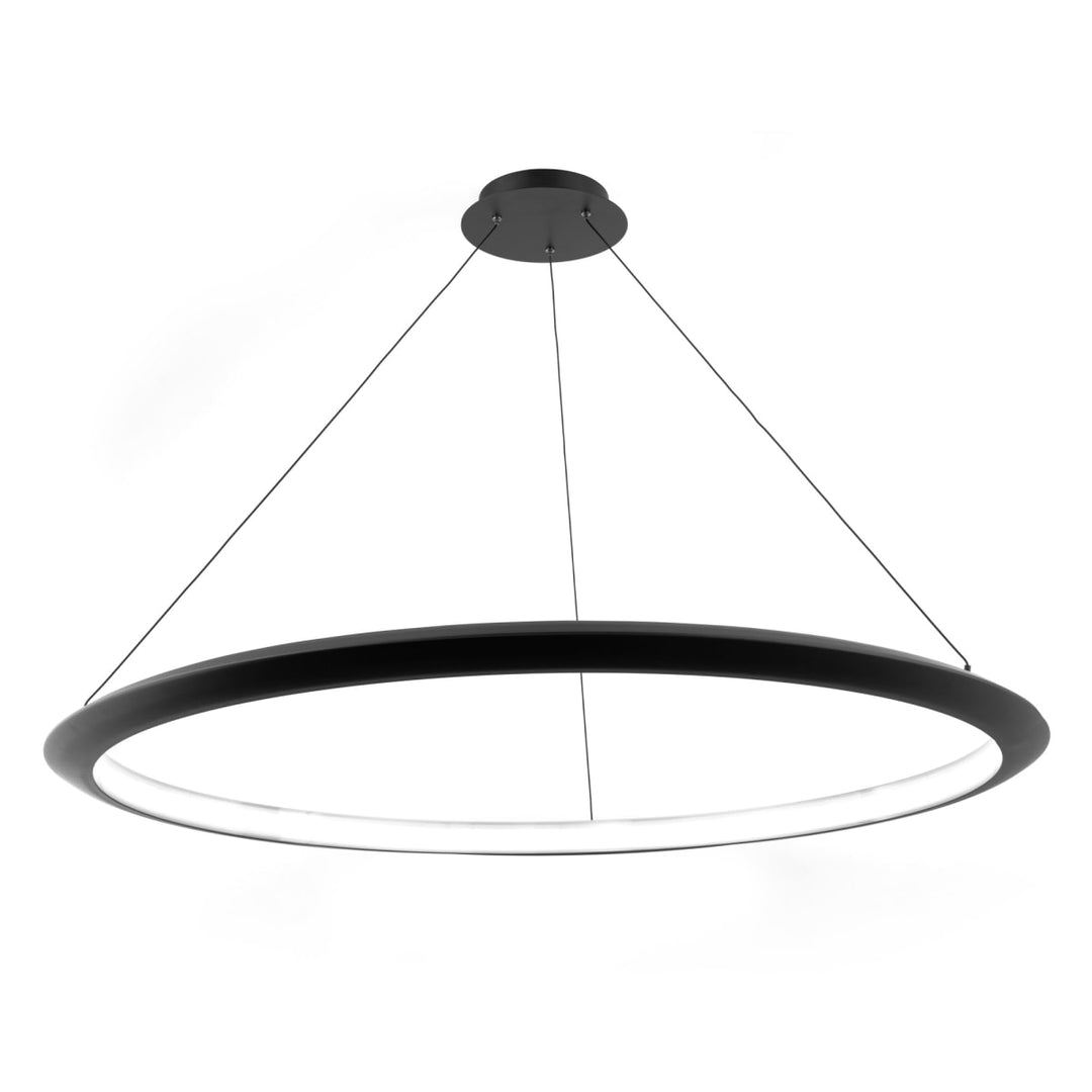 ##Antique Hardware## The Ring 48" Wide LED Suspended Ring Chandelier