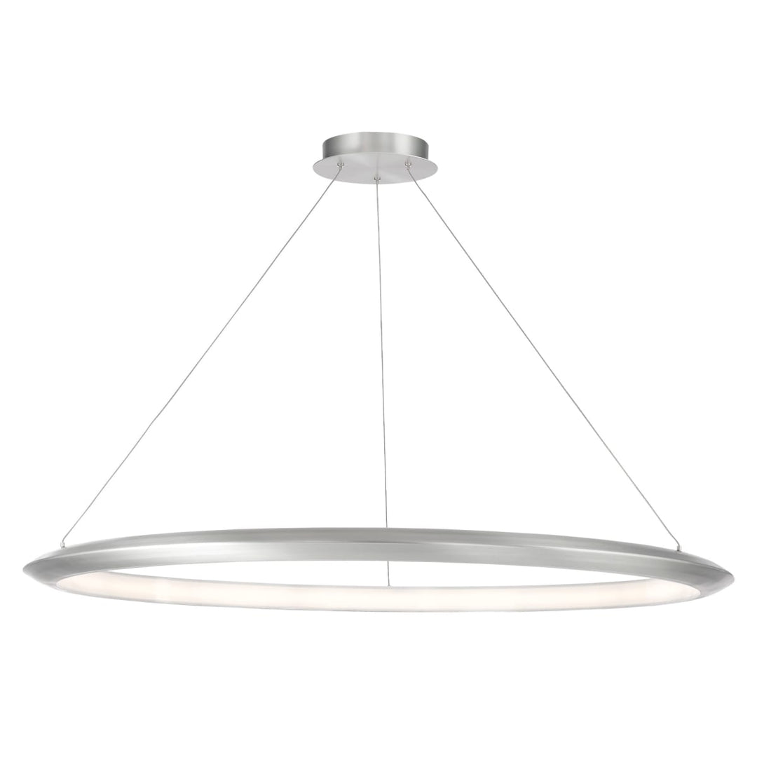 ##Antique Hardware## The Ring 48" Wide LED Suspended Ring Chandelier