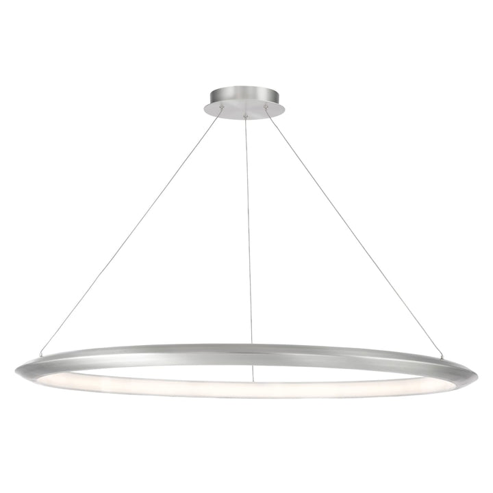 ##Antique Hardware## The Ring 48" Wide LED Suspended Ring Chandelier