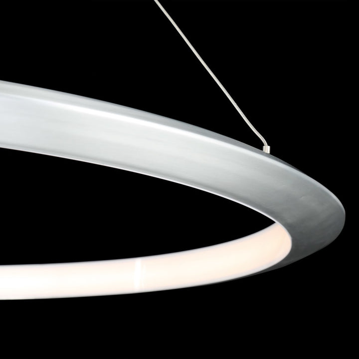 ##Antique Hardware## The Ring 48" Wide LED Suspended Ring Chandelier