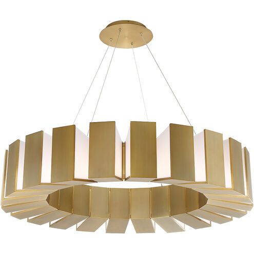 ##Antique Hardware## Chronos Pendant Ceiling Light 12 Light 34 inch Black
