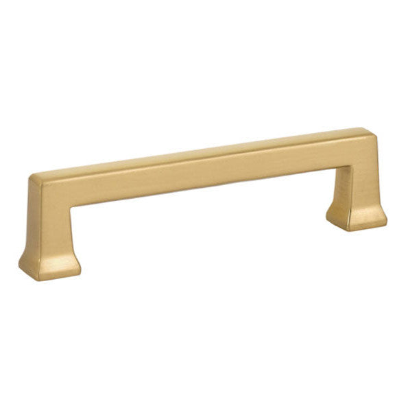 ##Antique Hardware## 6 5/8 Inch (6 Inch c-c) Solid Brass Alexander Pull
