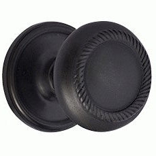 Traditional™ Rosette Door Set with Georgian Roped Door Knobs (Several Finishes Available)