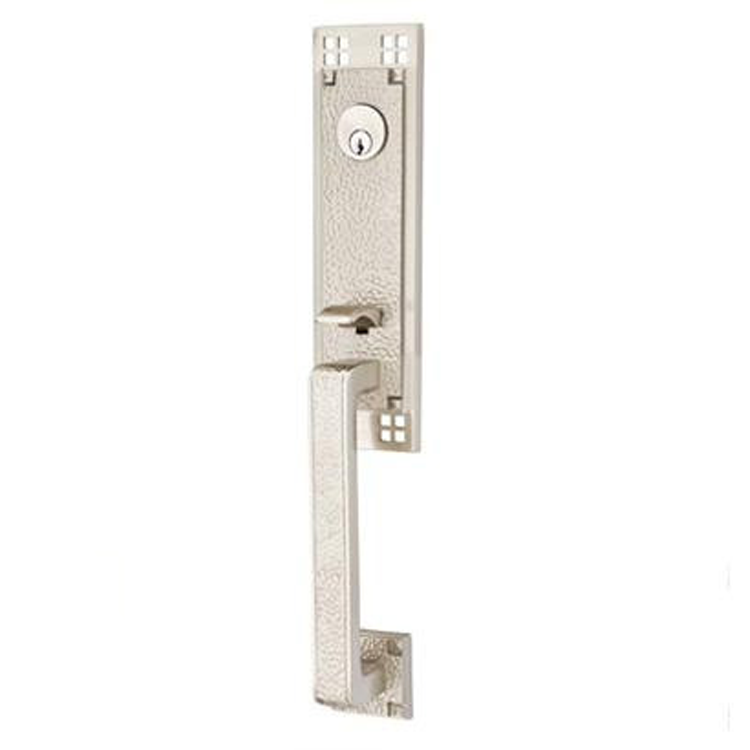 Antique Hardware Arts & Crafts Style Tubular Latch Double Door Entryway Set ENTRYWAY
