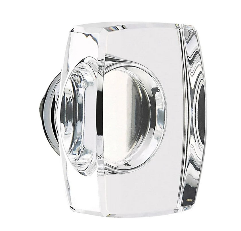 1 5/8 Inch Clear Crystal Glass Windsor Cabinet & Furniture Knob
