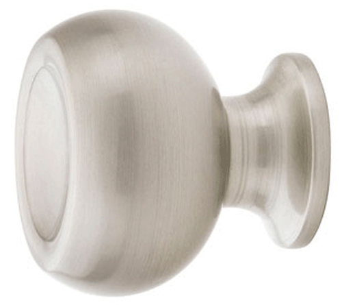 ##Antique Hardware## Emtek 1 Inch Solid Brass Atomic Cabinet & Furniture Knob
