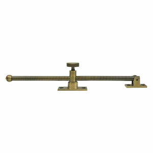 Antique Hardware 10 Inch Solid Brass Standard Casement Stay Adjuster WINDOW STAY
