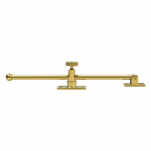 Antique Hardware 10 Inch Solid Brass Standard Casement Stay Adjuster WINDOW STAY