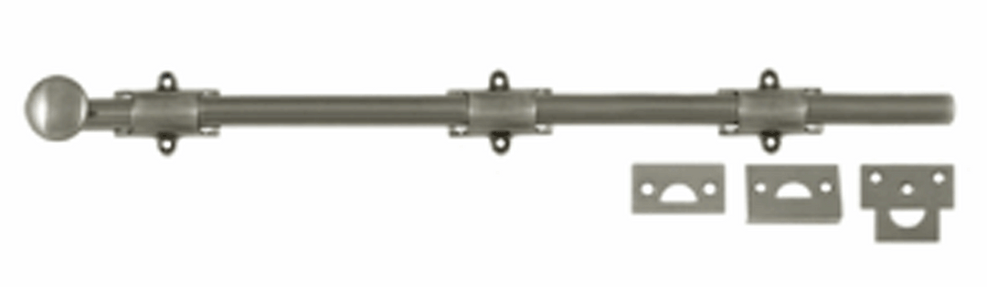 ##Antique Hardware## 18 Inch Deltana Heavy Duty Surface Bolt
