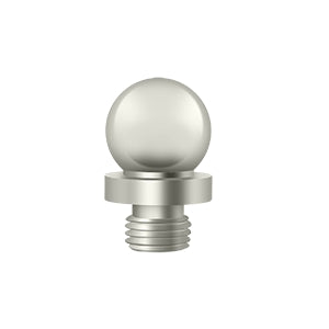 ##Antique Hardware## 9/16 Inch Solid Brass Ball Tip Door Finial