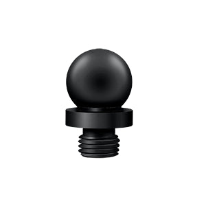 ##Antique Hardware## 9/16 Inch Solid Brass Ball Tip Door Finial