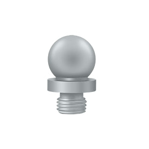 ##Antique Hardware## 9/16 Inch Solid Brass Ball Tip Door Finial