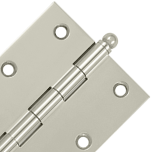 ##Antique Hardware## 3 Inch x 2 1/2 Inch Solid Brass Cabinet Hinges