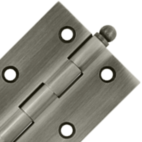 Antique Hardware 3 Inch x 2 Inch Solid Brass Cabinet Hinges HINGE