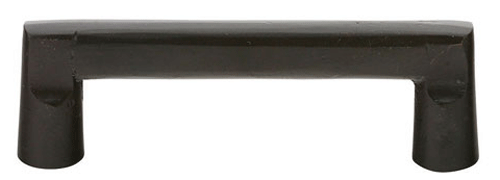 Antique Hardware 4 1/2 Inch (4 Inch c-c) Sandcast Bronze Rail Pull CABINET PULL