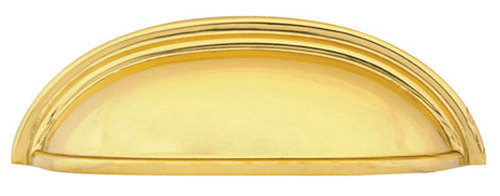 Antique Hardware 5 1/4 Inch (4 Inch c-c) Solid Brass Cup Pull CUP PULL