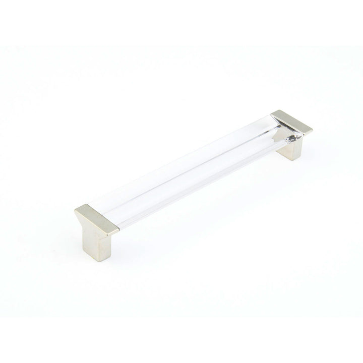 Antique Hardware 6 5/8 Inch (6 1/4 Inch c-c) Positano Clear Pull CABINET PULL