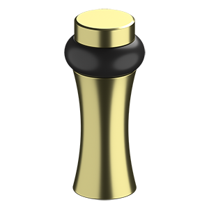 Antique Hardware 3 1/2 Inch Solid Brass Round Universal Floor Door Bumper (Several Finishes Available) Door Stops