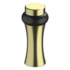 Antique Hardware 3 1/2 Inch Solid Brass Round Universal Floor Door Bumper (Several Finishes Available) Door Stops