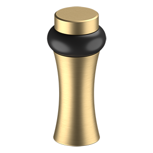 Antique Hardware 3 1/2 Inch Solid Brass Round Universal Floor Door Bumper (Several Finishes Available) Door Stops