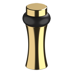 Antique Hardware 3 1/2 Inch Solid Brass Round Universal Floor Door Bumper (Several Finishes Available) Door Stops