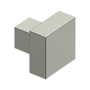 Antique Hardware 1 1/4 Inch Solid Brass Modern Square Cabinet & Furniture Knob (Several Finishes Available) CABINET KNOB