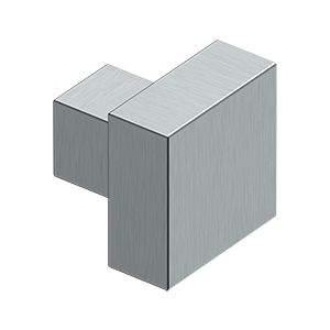 Antique Hardware 1 1/4 Inch Solid Brass Modern Square Cabinet & Furniture Knob (Several Finishes Available) CABINET KNOB