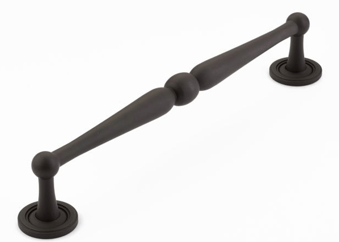Antique Hardware 8 1/2 Inch (8 Inch c-c) Atherton Plain Footplate Pull CABINET PULL